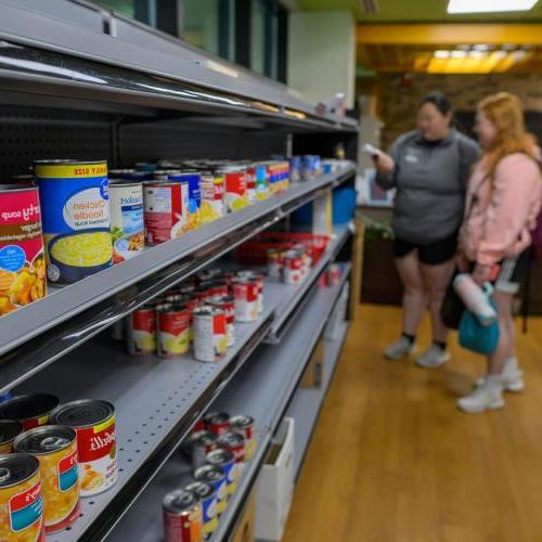 Pride Pantry, a food bank at Springfield College